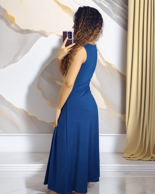 VESTIDO ELEGANCIA MARINA