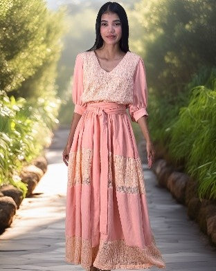 VESTIDO AURORA PEACH